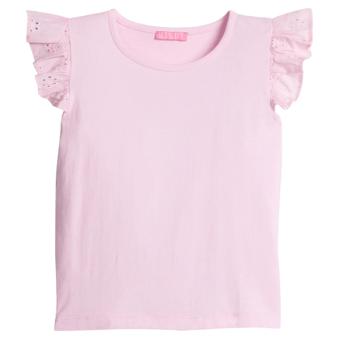 Pink Eyelet Tank