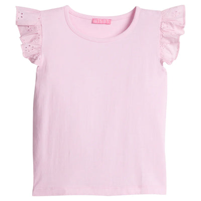 Pink Eyelet Tank