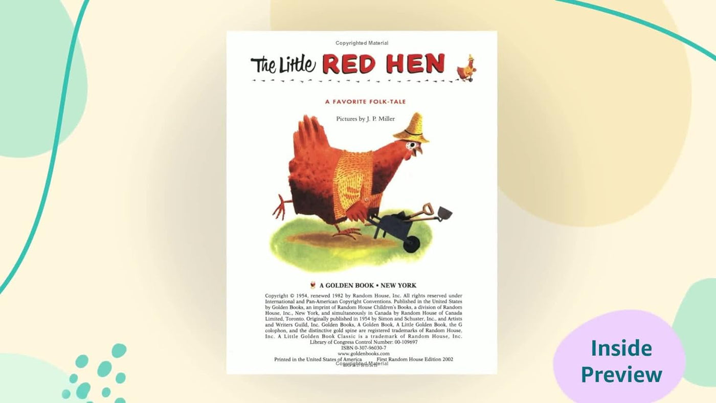 The Little Red Hen (Little Golden Book)