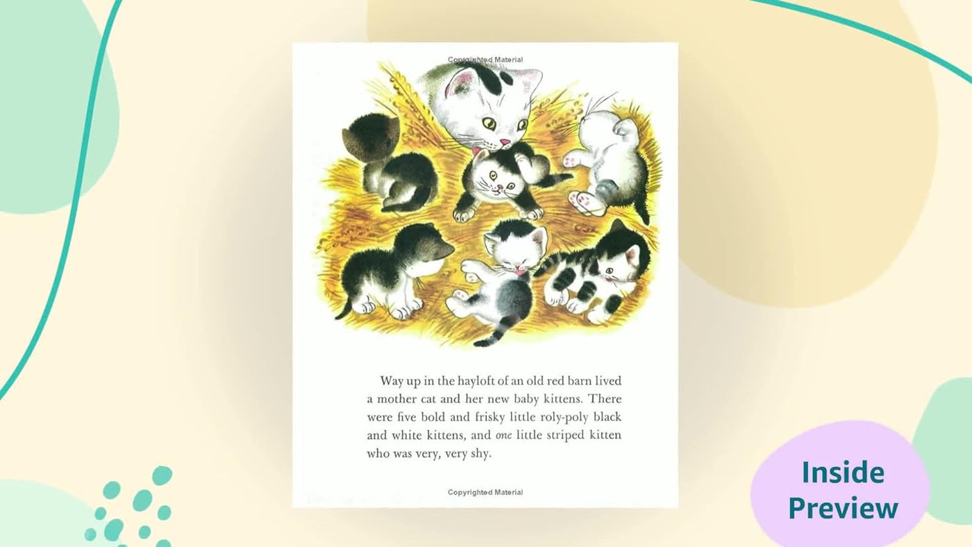 The Shy Little Kitten (Little Golden Book)