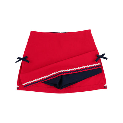 Richmond Red with Nantucket Navy Clays Club Skort (Pique)