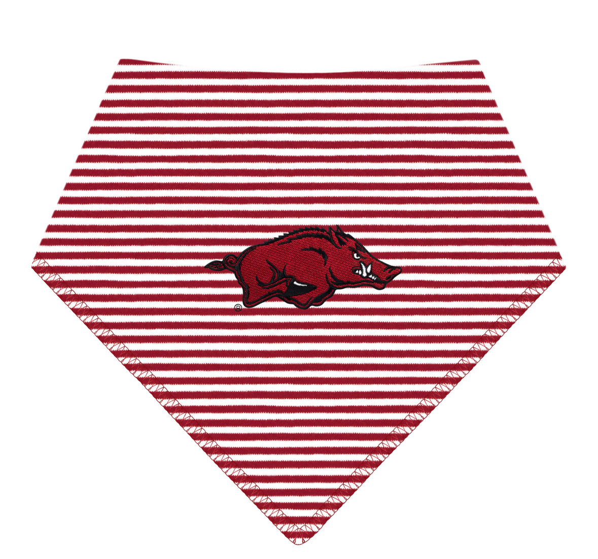 Arkansas Razorbacks Striped Bandana Bob