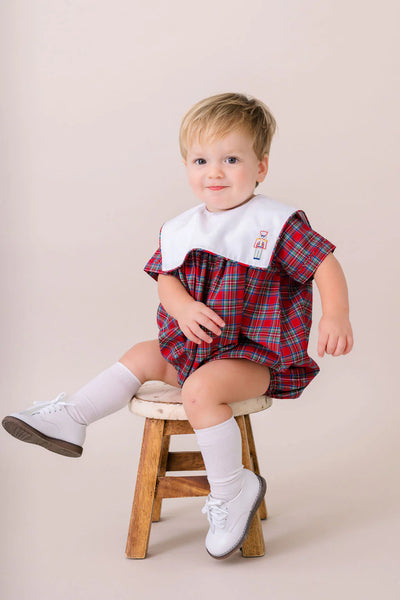 Woodstock Plaid Nutcracker Christian Bubble