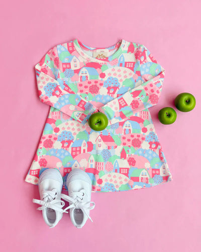 House on the Hill Long Sleeve Polly Play Dress