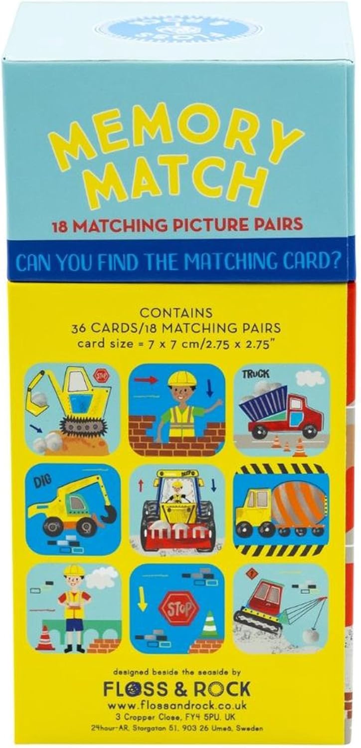 Construction Memory Match