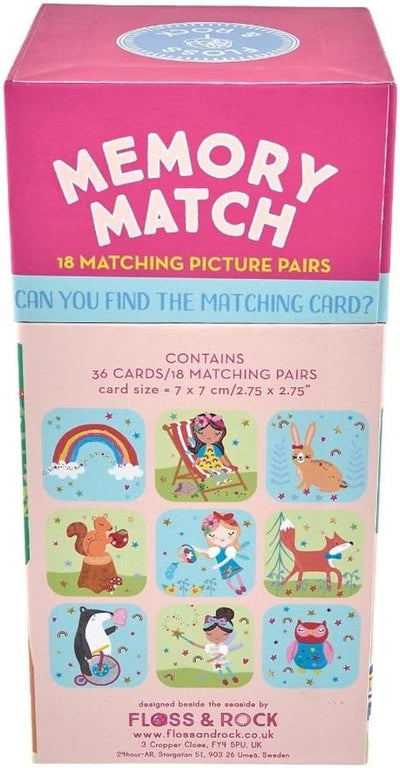 Rainbow Fairy Memory Match