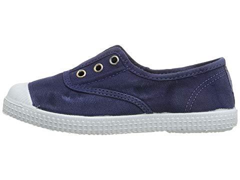 Washed Navy (Azul Oscur) Canvas Laceless Sneakers