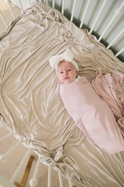Blush Bamboo Blanket Size Small