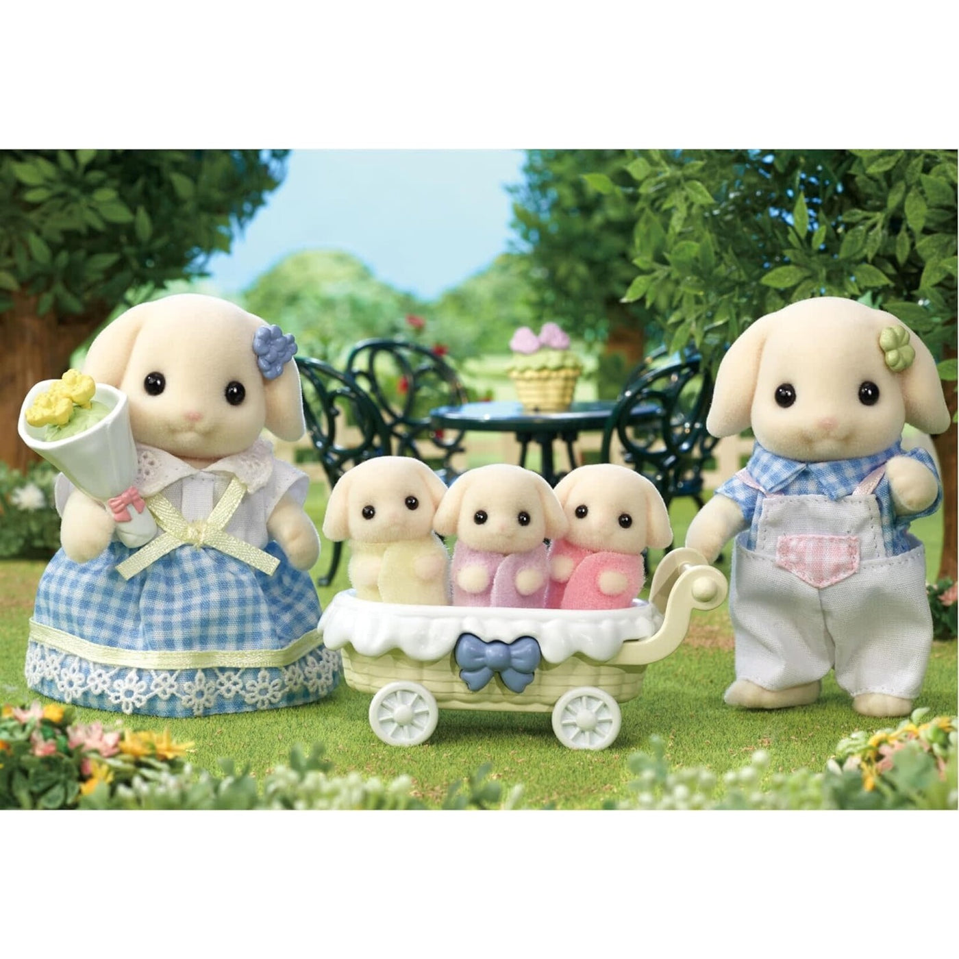 Flora Rabbit Family
