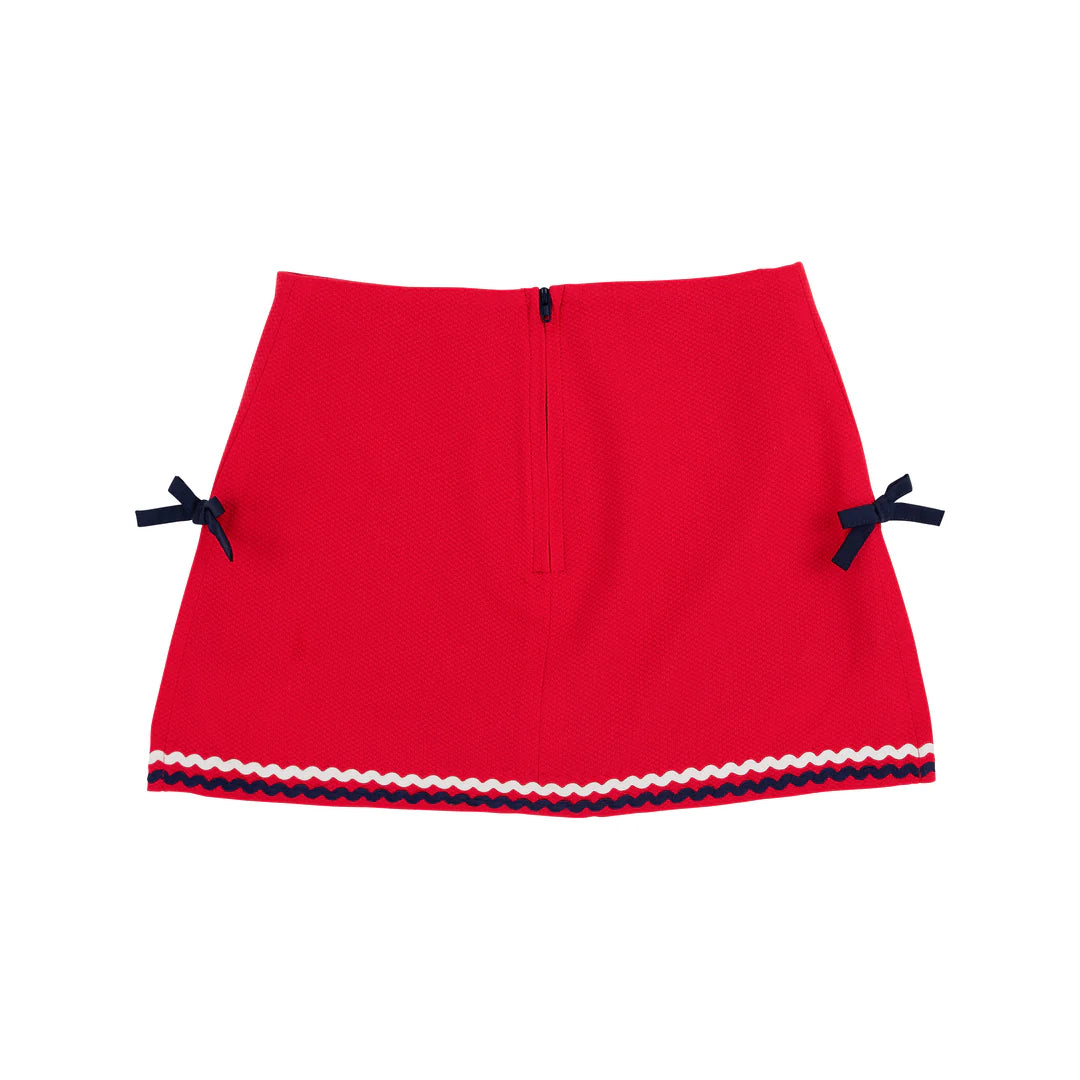 Richmond Red with Nantucket Navy Clays Club Skort (Pique)