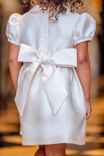 Grandccasion Grand Isle Ivory Cindy Lou Sash Dress