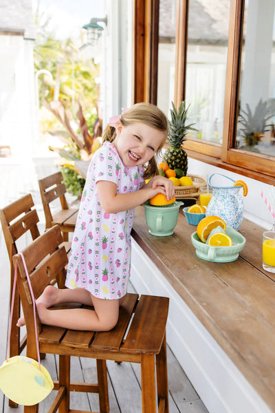 Fruit Punch And Petals Polly Play Dress