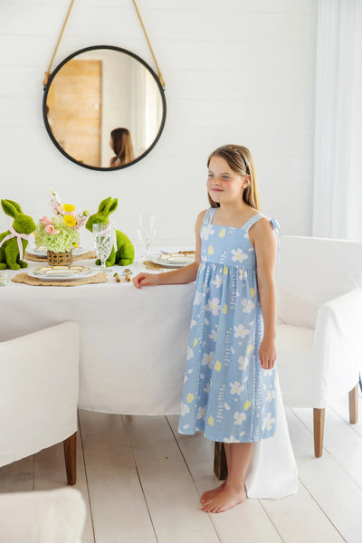 Water Street Wisteria with Buckhead Blue Gingham Regular price Macie Midi Dress