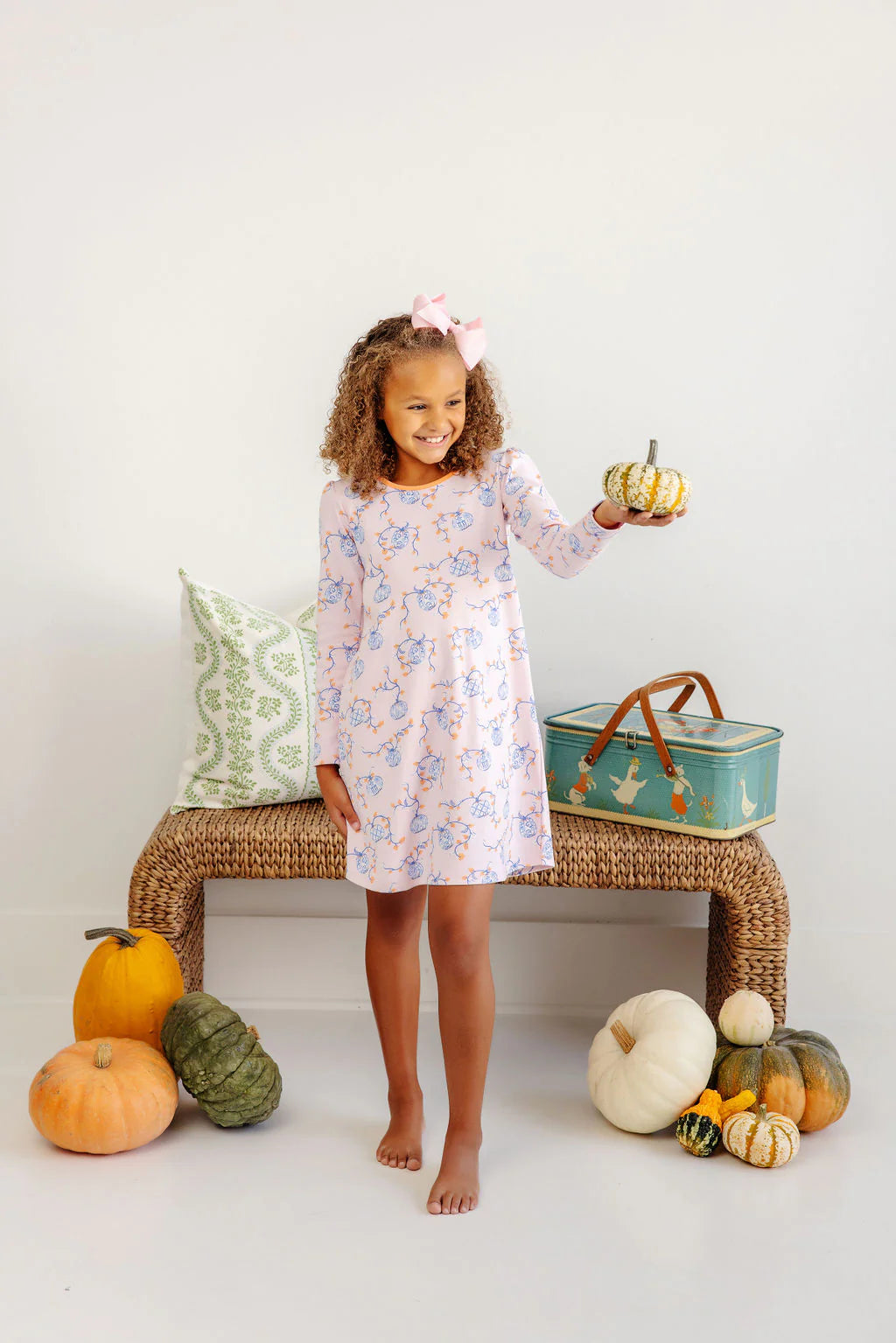 Gourd-geous Long Sleeve Penny's Play Dress