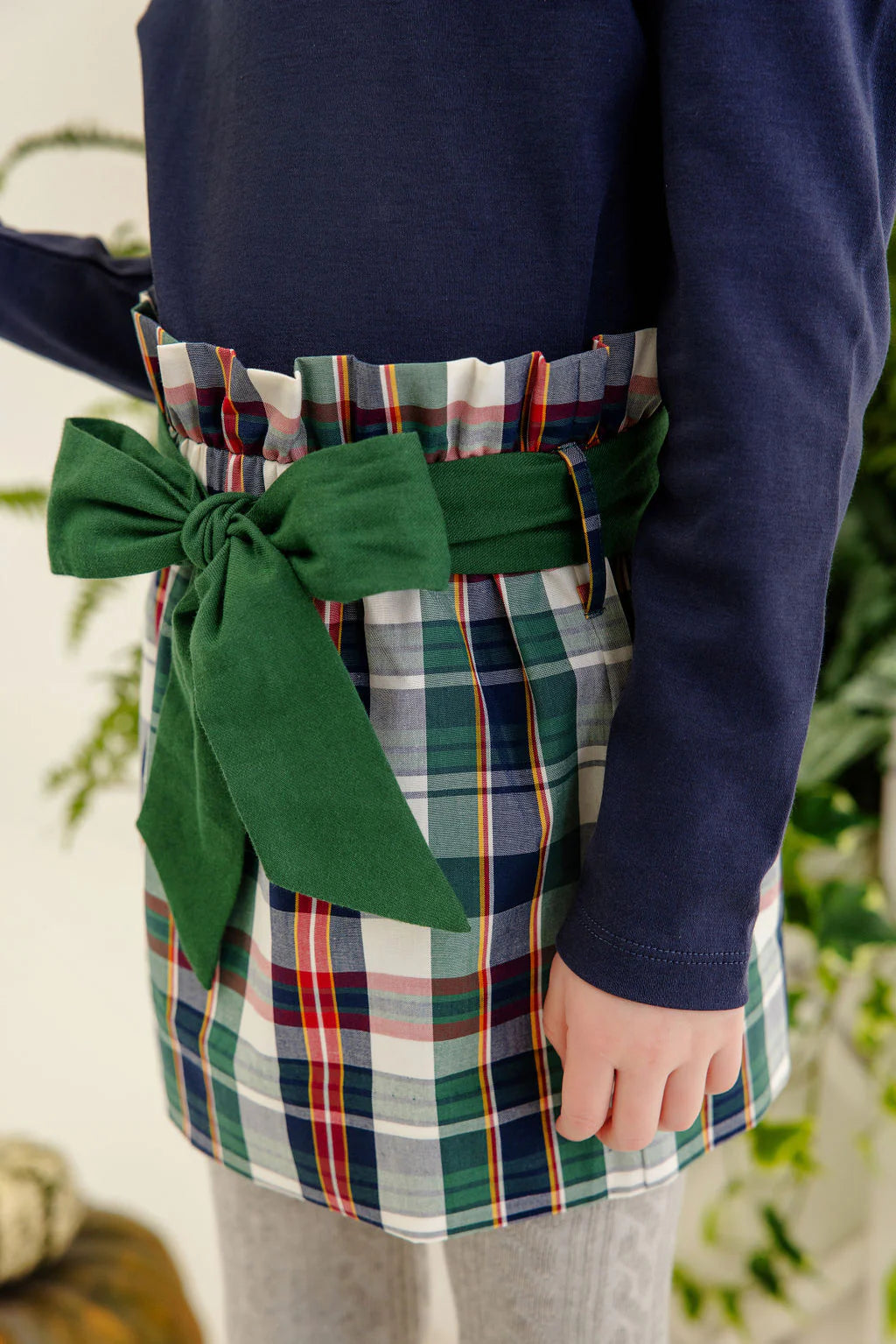 Field Park Plaid Beasley Bow Skirt