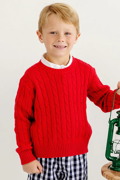 Richmond Red Crawford Crewneck