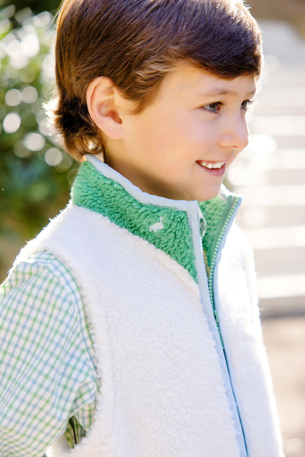 Palmetto Pearl Sherpa Van Camp Vest