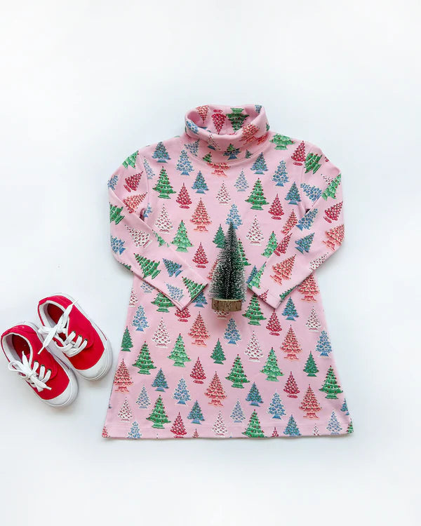 Need a Little Nostalgia Tatum's Turtleneck Dress