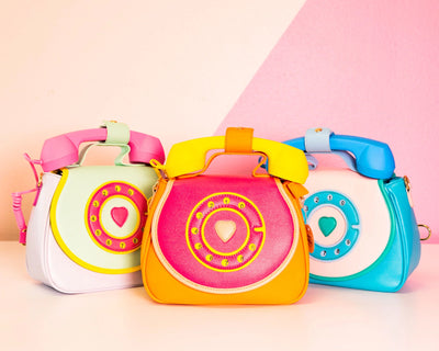 Ring Ring Phone Convertible Handbag- Cotton Candy