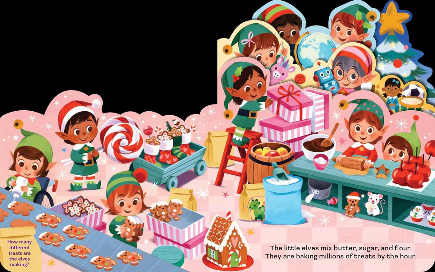 It's Time for Christmas (Layered View) Board book