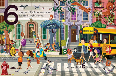 Countdown to School Board book