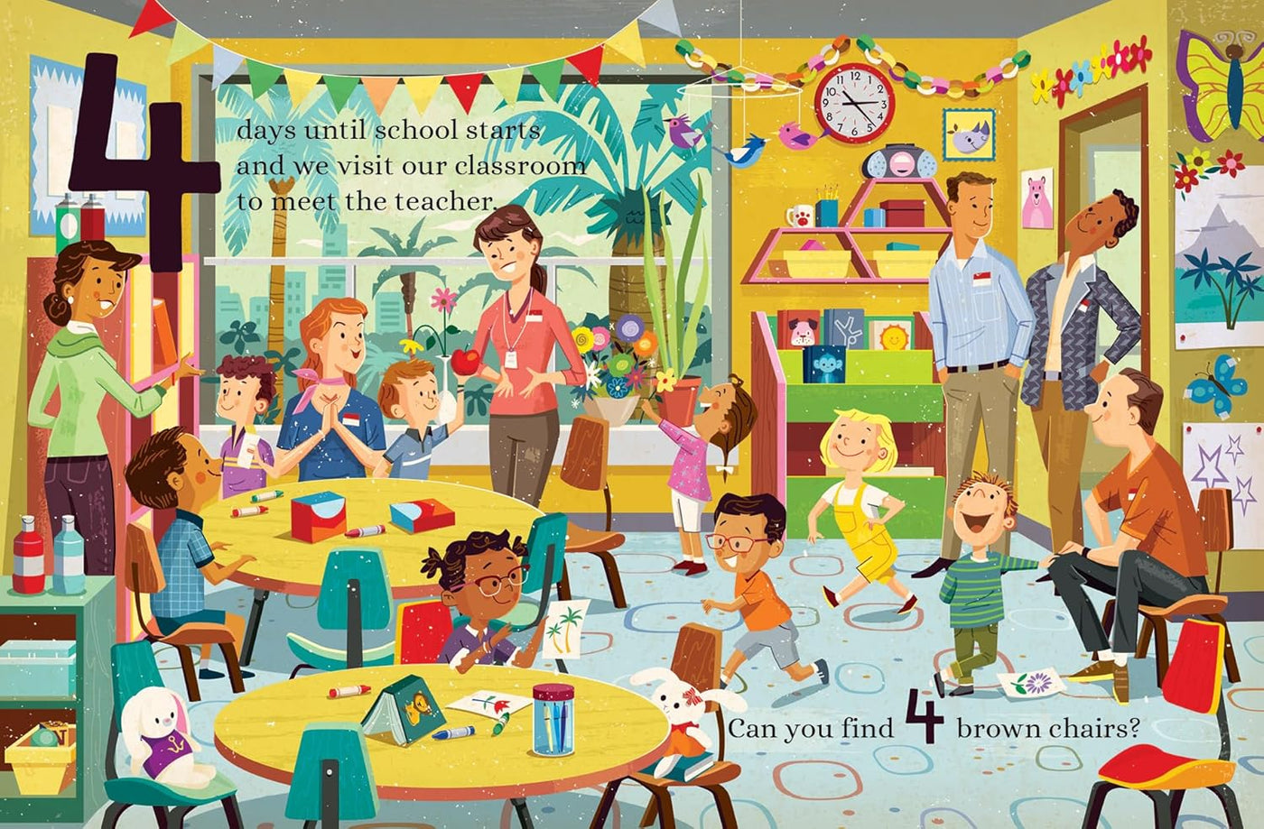 Countdown to School Board book