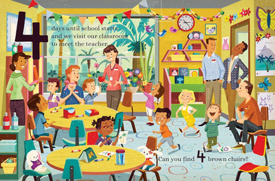 Countdown to School Board book