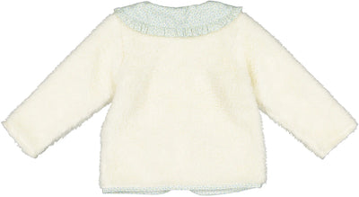 Winter Bloom Blue Fleece