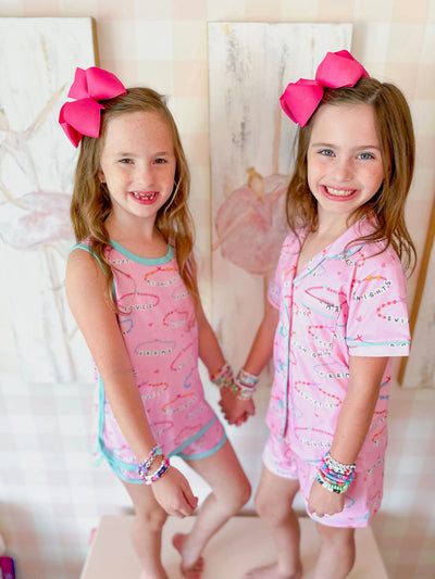 Pima Tank Lounge Set- Friendship Bracelet