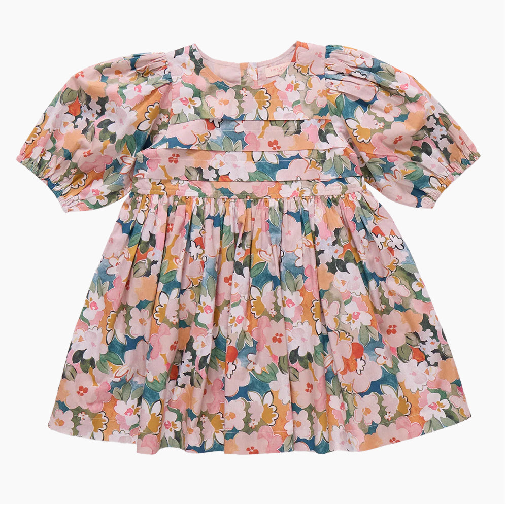 Watercolor Floral Evelyn Dress