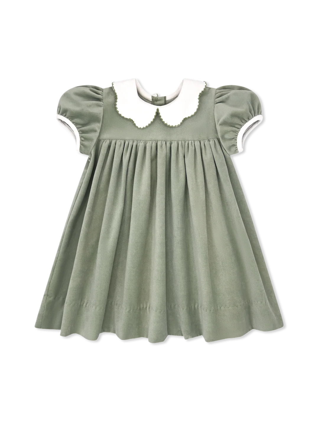 Leyland Green Velvet Special Moments Dress