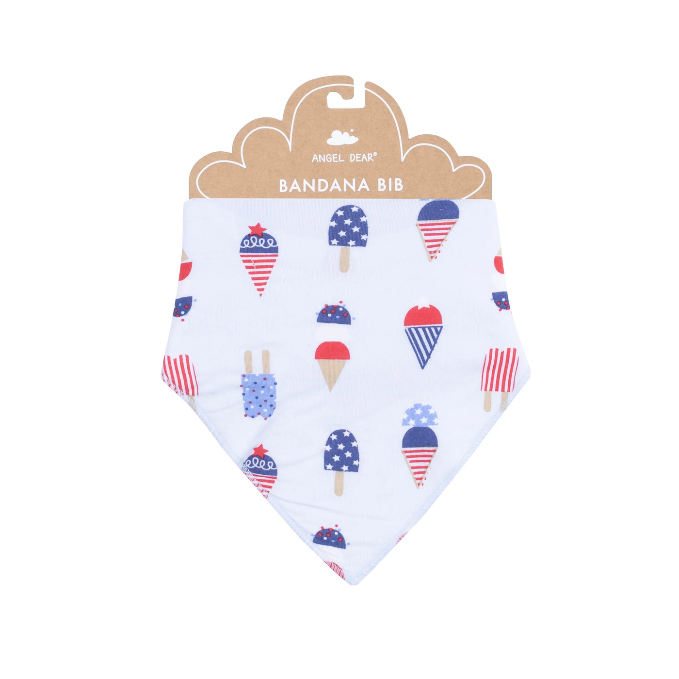 American Ice Cream Blue Bandana Bib