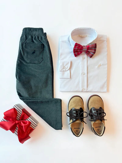 Grandison Rd. Gray Sheffield Pants (Corduroy)