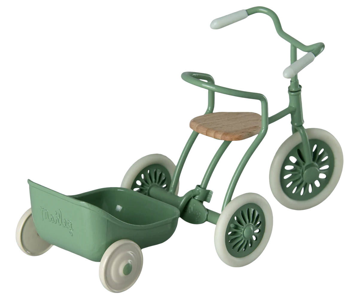 Tricycle Hanger, Mouse- Green