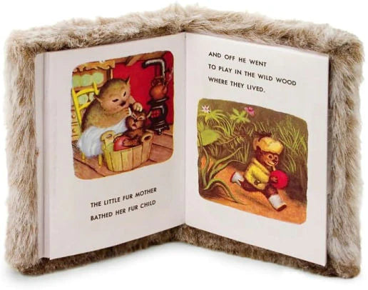 Little Fur Family Fur Covered Book