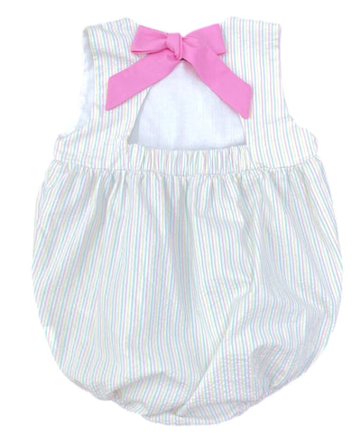 Spring Seersucker Stripe Lottie Bubble