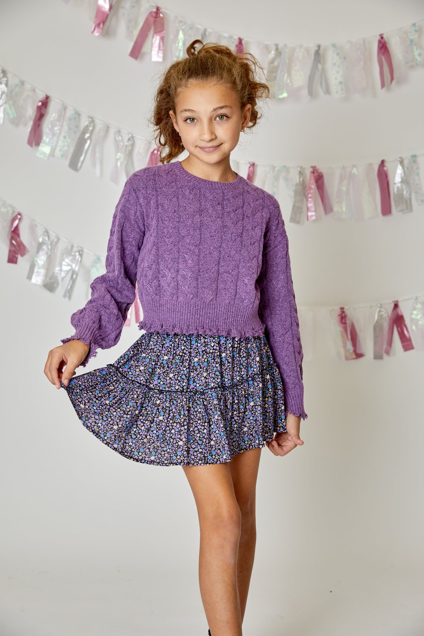 Purple Zest Sweater