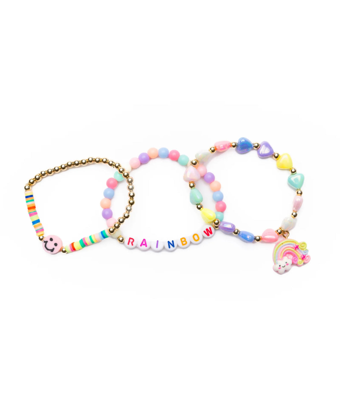 Rainbow Smiles Bracelet Set