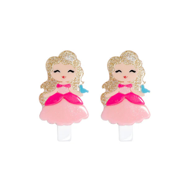 Cute Doll Light  Pink Dress Clip