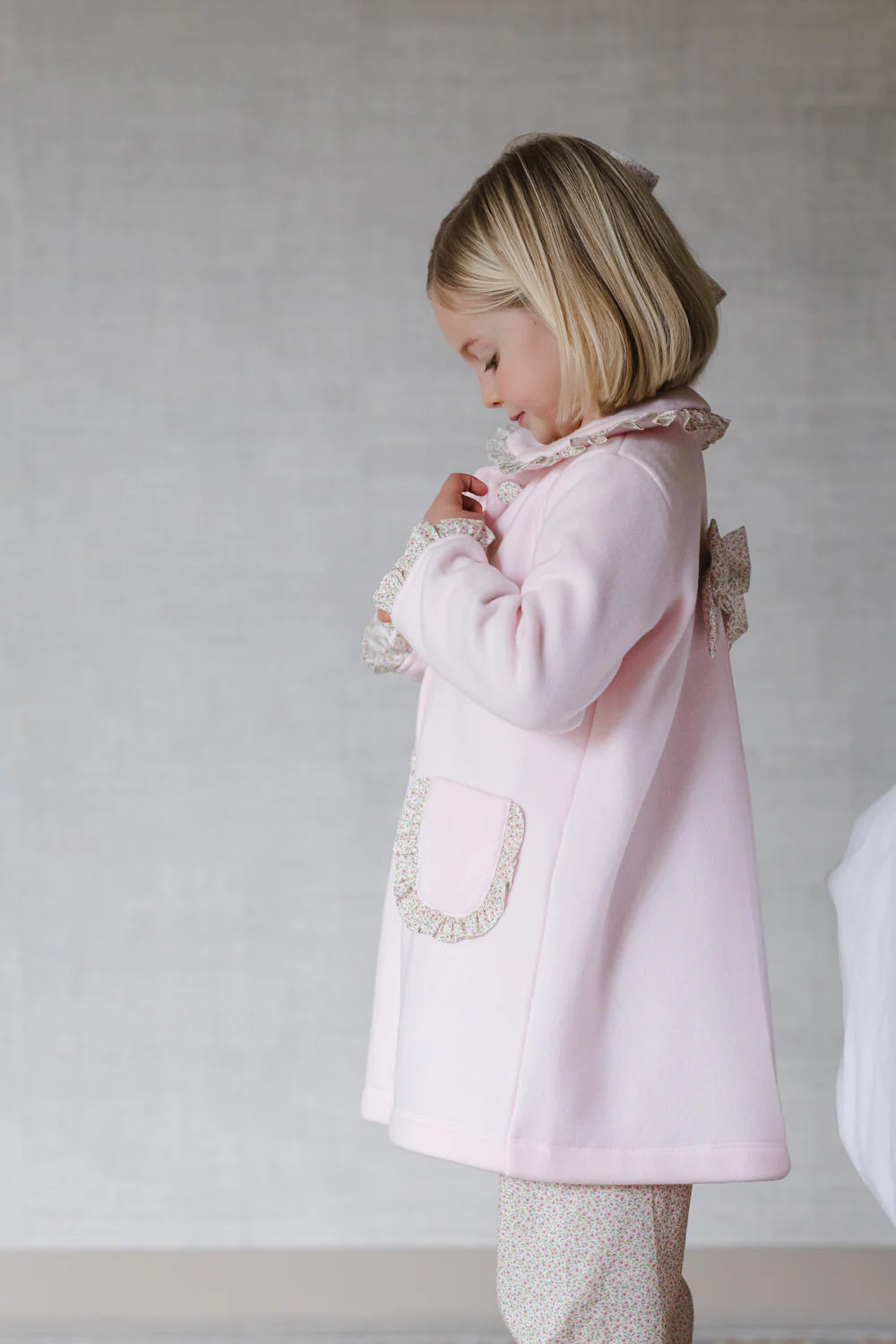 Winter Bloom Pink Robe