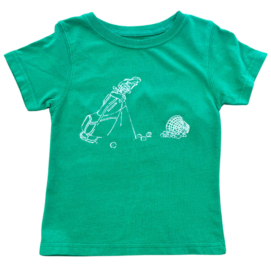 Green Golf Bag T-Shirt