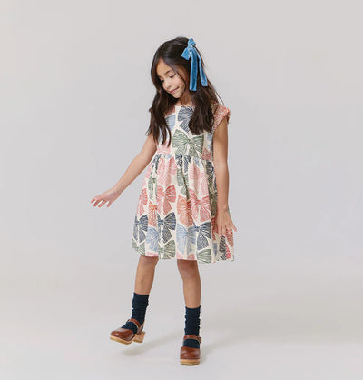 Multi Striped Bows Adaline Dress