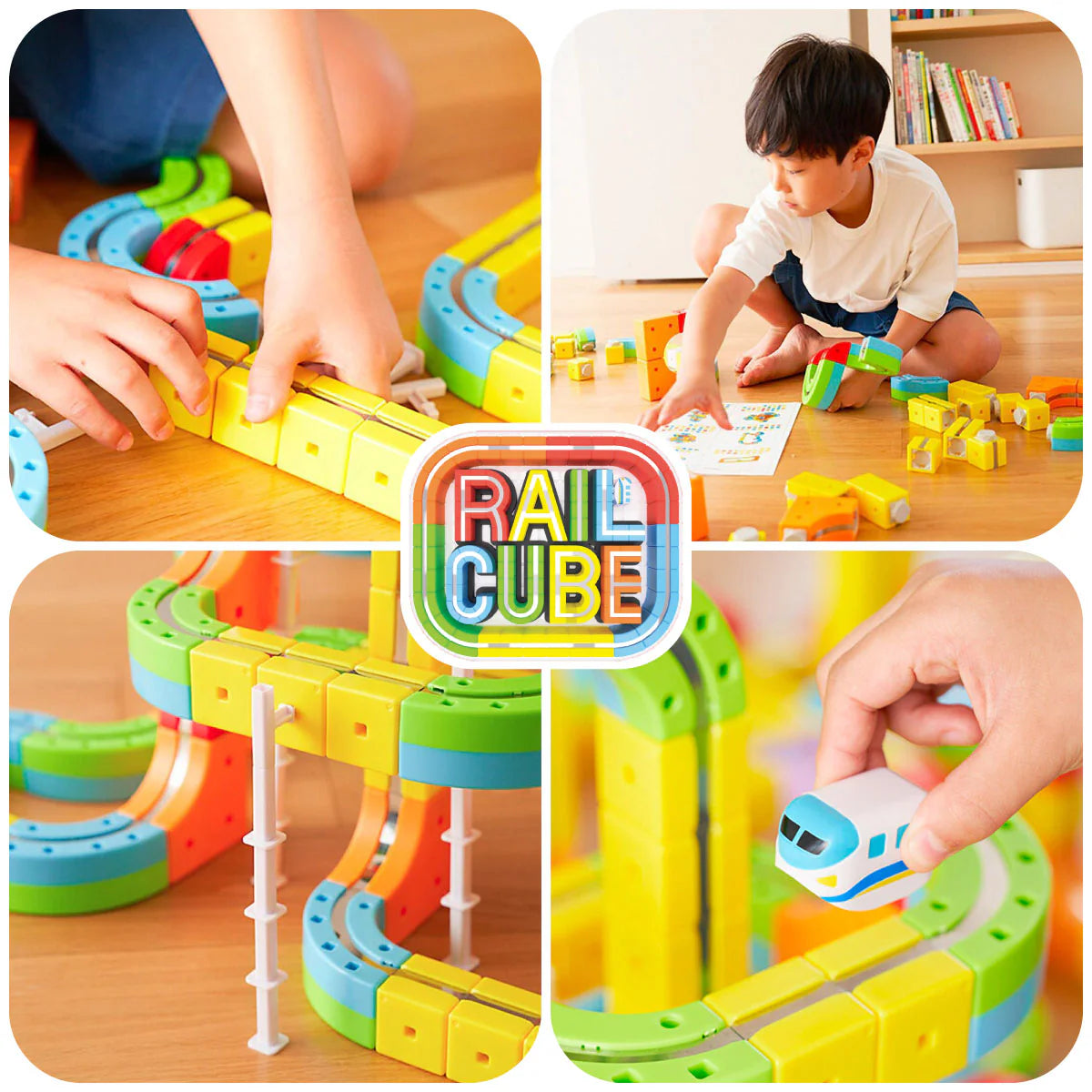 Rail Cube Magnetic Monorail Starter Set