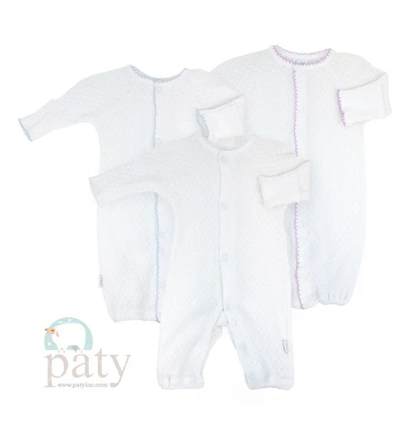 Long Sleeve White Converter (2 Trim Options)