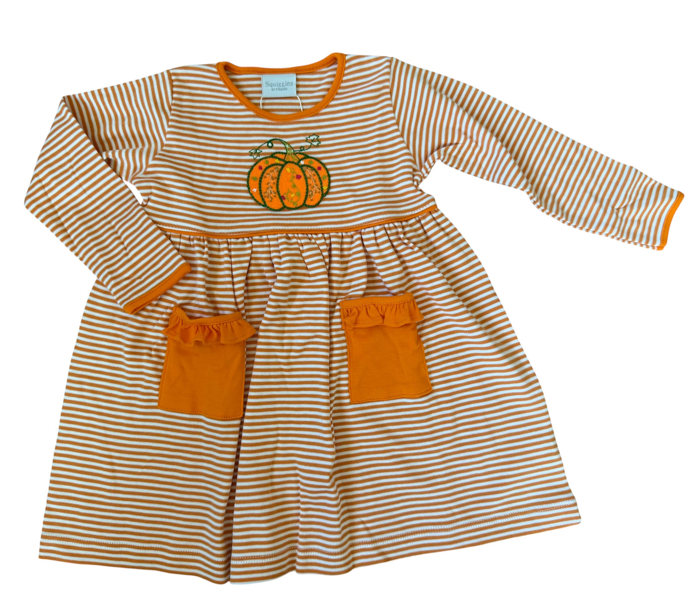 Floral Vine Pumpkin Dress