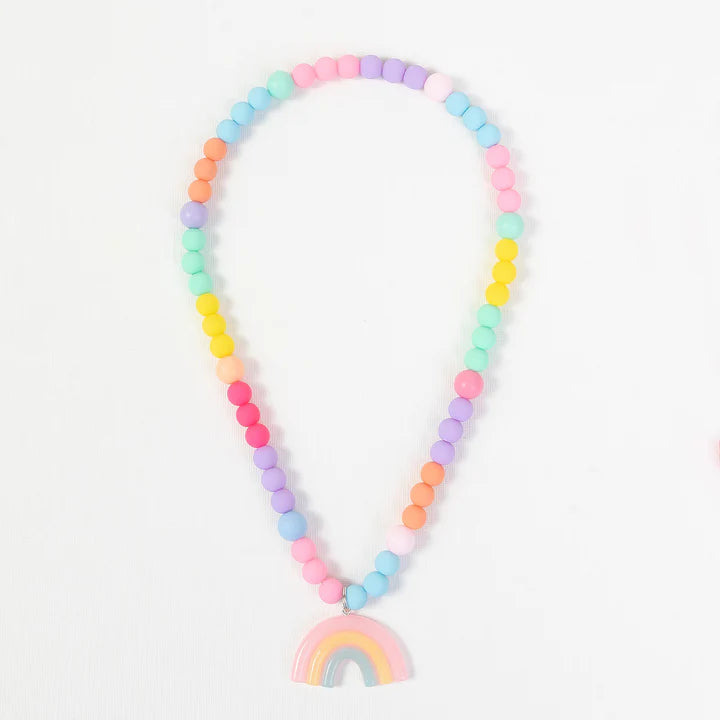 Over the Rainbow Necklace- Rainbow Brite