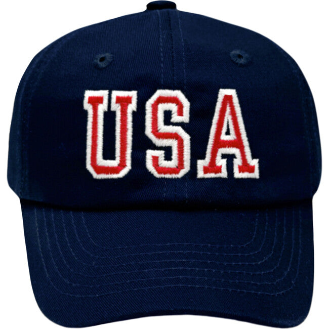 Navy USA Hat