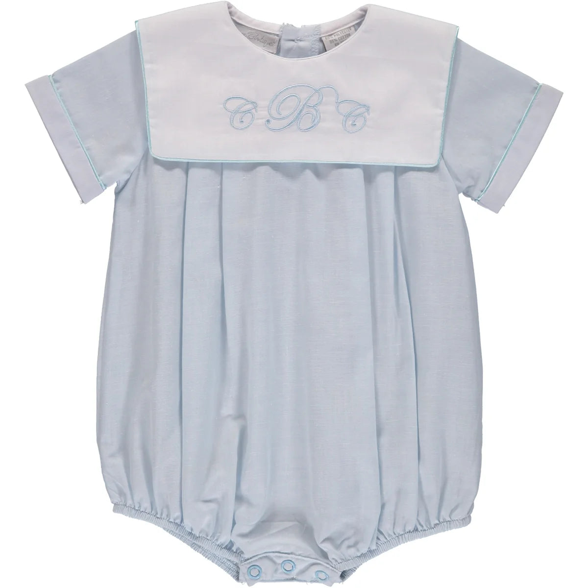 Blue Classic Monogram Bubble
