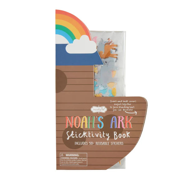 Brown Noahs Ark Sticker Book