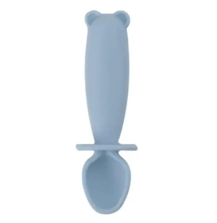 Silicone Fork and Spoon Teether Set (3 color options)